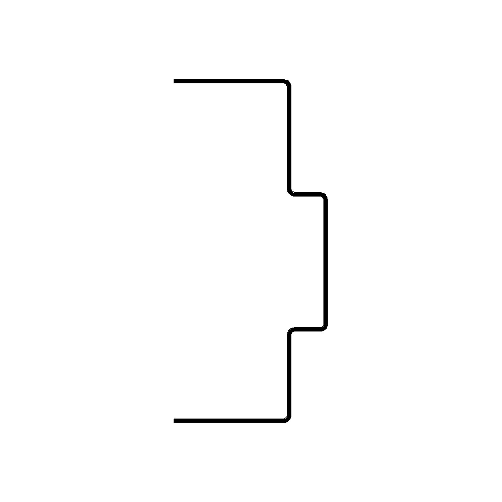 NRUER - No Return Unequal Rabbet Profile